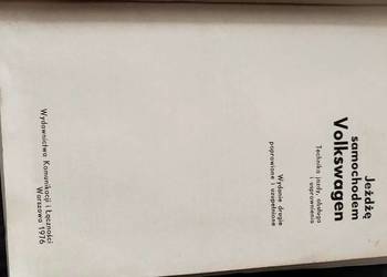 Jeżdżę samochodem volkswagen wydanie drugie 1976r.