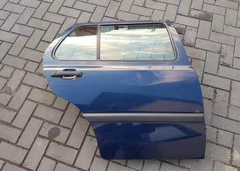 VW GOLF III DRZWI PRAWE TYL TYLNE LEWE LA5E SZYBA ZAMEK