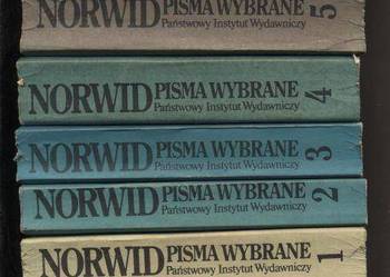 Pisma wybrane T.1-5 Norwid