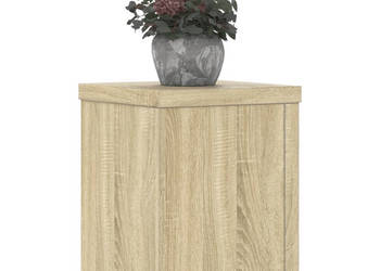 Podstawki pod doniczki 2 szt dąb sonoma 15x15x20 cm WM-852890