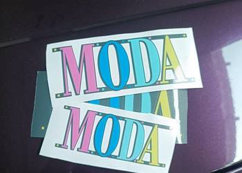 Naklejki MODA Volkswagen Golf MK2