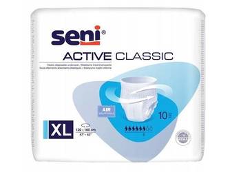 Seni Active Classic pieuchomajtki majtki chłonne XL 10 szt.