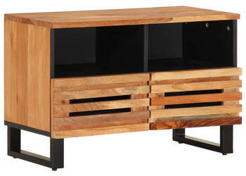 Szafka pod telewizor 70x34x46 cm lite drewno akacjowe WM-377442