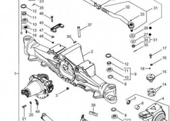 New Holland T6090 T6070 Zespol ukladu kierow 87455736