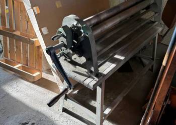 Walcarka do blachy ręczna