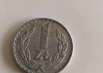 Moneta 1 zł bez znaku mennicy PRL rok 1978 AL