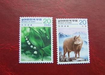 Korea Płd 1979 MNH Mi. 1164/65 Flora i Fauna #2  a