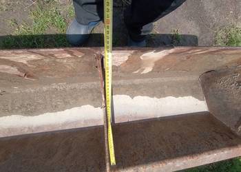 Łyżka skarpówka 140 cm fabryczna do remontu