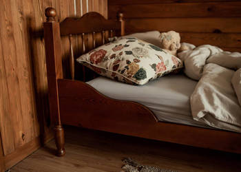 Łóżko Linda dziecięce drewniane OLL-MEBEL Producent