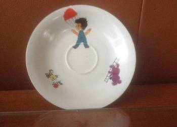 Talerzyk porcelanowy deserowy CHODZIEŻ lata 70/80