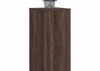 Podstawki pod doniczki 2 szt. brązowy dąb 30x30x70 cm WM-852930
