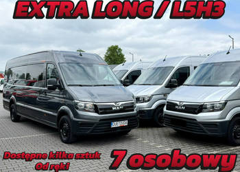Volkswagen Crafter 3.180 Automat 7-OSÓB Brygadówka DOKA EXTRA LONG L5H3 No…