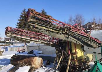 Opryskiwacz z pomocniczym strumieniem powietrza rękaw