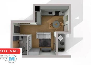 Mieszkanie Kielce 26.24m2 1 pokój