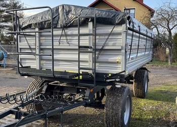 Przyczepą Rolniczą Cargo D80P jak Nowa Pronar Metal fach Wielton
