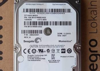 Dysk do laptopa 1TB SATA 2,5cala