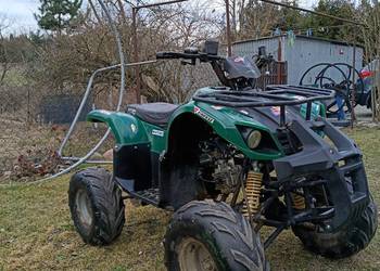 Quad 125 1+1  półautomat pali jeździ