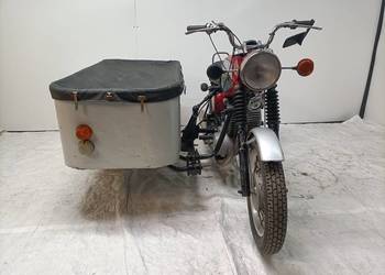 MZ 250 z wozkiem towarowym oryginalny stan