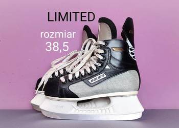 Łyżwy hokejowe BAUER Limited – bardzo dobry stan - rozmiar 38,5 [#70]