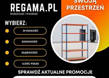 Regał magazynowy 1981x1231x620mm 8P WIÓR 590kg B WZM NP