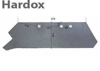 Lemiesz 300hektarów HARDOX 93139/L części do pługa FRAUGDE