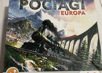 Gra planszowa Pociągi Europa.