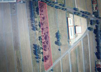 Działka przemysłowa inwestycyjna 8566 m2 Kuciny