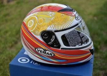 Kask motocyklowy pełny Motor Skuter