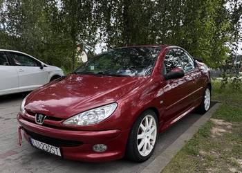 Peugeot 206CC 1.6 benzyna 2002r car audio, zawieszenie gwintowane