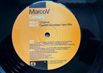 Marco V - Certainly (Darren Christian, Trance, Progressive House)