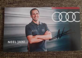 Autograf Neel Jani- Audi Formula Racing