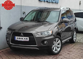 Mitsubishi Outlander FL, 4X4, jeden wł. 7-Osobowy, Ksenon, połskóra, Tempo…