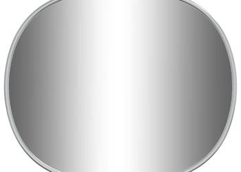 Lustro ścienne srebrne 30x25 cm WM-348209