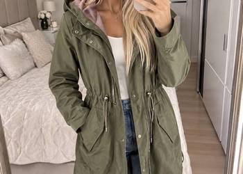 Kurtka parka oliwkowa