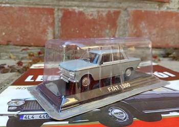 FIAT 1500 model 1:43 kultowe auta Deagostini nowy złota kolekcja Legendy