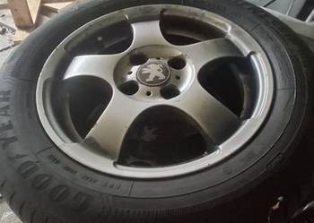 Sprzedam alufelgi wraz z oponami letnimi 15 cali Peugeot 307 1.6 2007r w do