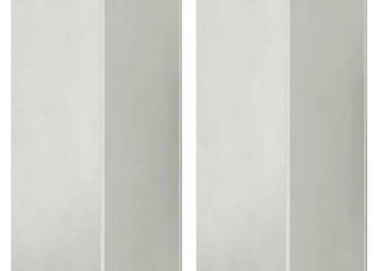 Donice ogrodowe 2 szt. trójkątne 40x345x70 cm stal WM-851166