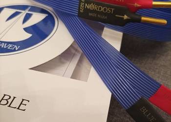 Kable głośnikowe Nordost Blue Heven 2 x 4 m , Stan jak NOWE