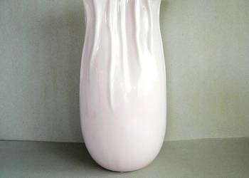 Wazon ceramika różowy wielkość 28 cm