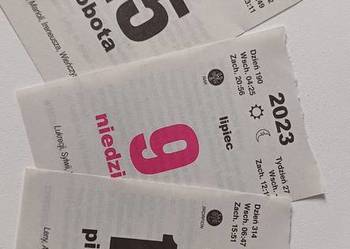 Kartka z kalendarza 2023 na pamiątkę