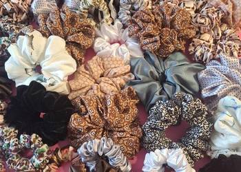 Mystery Pack -5 scrunchie handmade