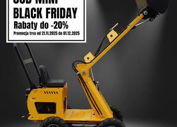 Mini Ładowarka kołowa z prostym ramieniem MS-L113FS JSB - Nowa 2025