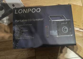 Przenośny odtwarzacz CD radio LONPOO