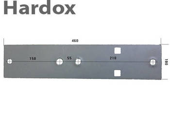 Płoza HARDOX 902950250/S części do pługa POTTINGER