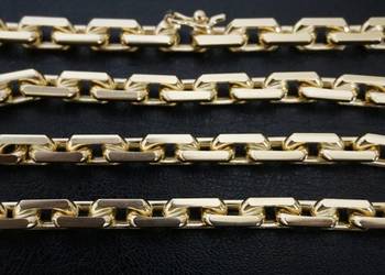 ZŁOTY ŁAŃCUSZEK KUTY - ANKIER - WZÓR 200 GRAM !!