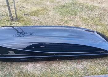 Box dachowy czarny BMW 320 NF + belki F11 st.bdb