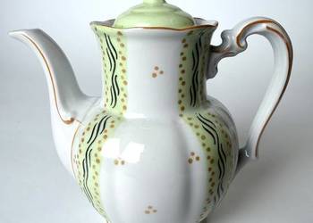 Porcelanowy dzbanek vintage Oscar Schlegelmilch Ręcznie malowany Art Deco 1