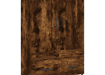 Wysoka szafka przydymiony dąb 695x31x115 cm WM-830337