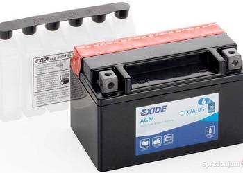 Akumulator motocyklowy 12V 6Ah 90A EXIDE YTX7A-BS (ETX7A-BS)