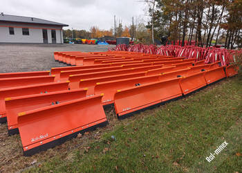 Pług do śniegu tura Euro-ramka / Tuz / wózka widłowego #RS02